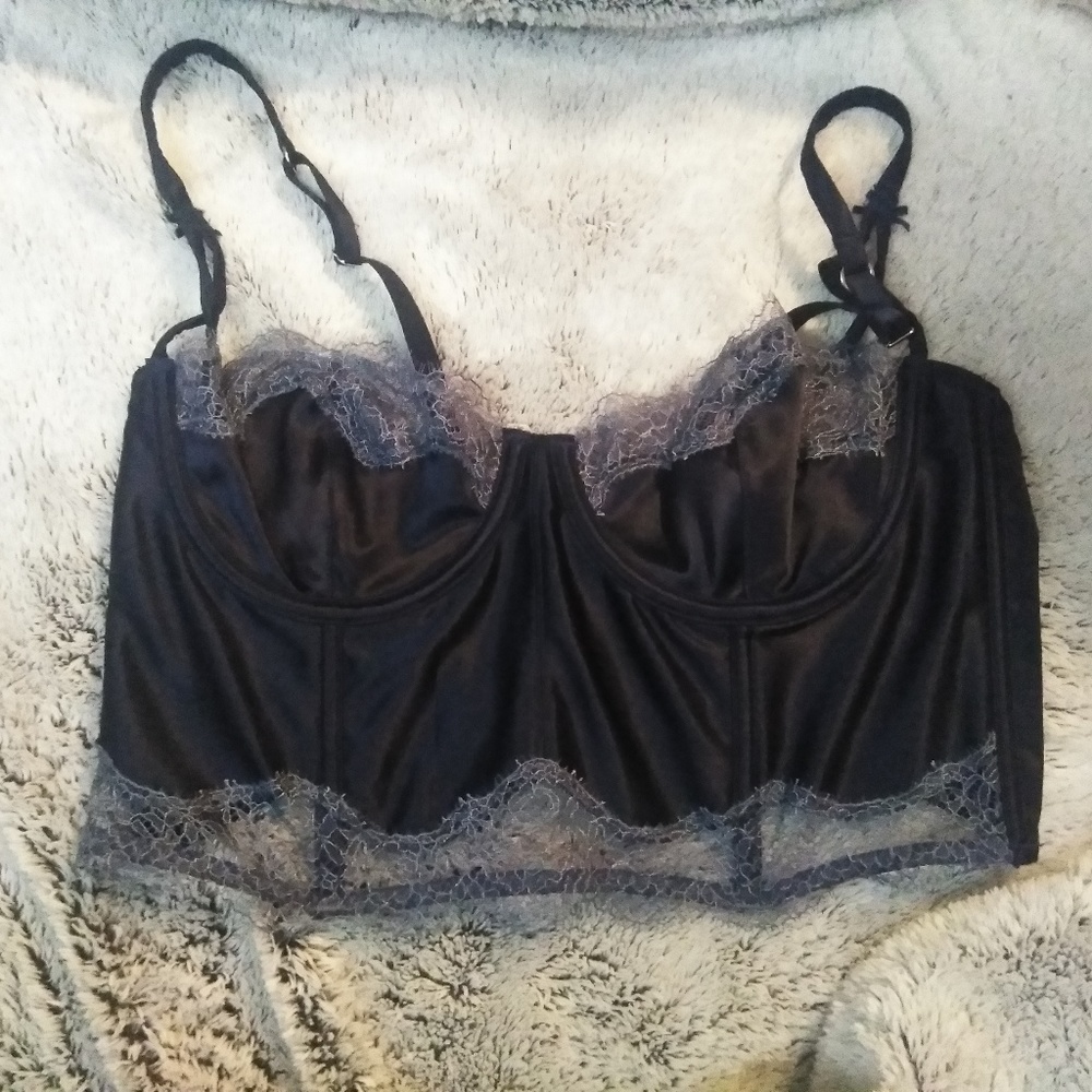 Navy blue Victoria secret bra